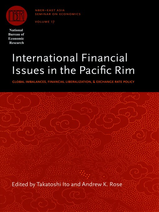 Title details for International Financial Issues in the Pacific Rim by Takatoshi Ito - Available